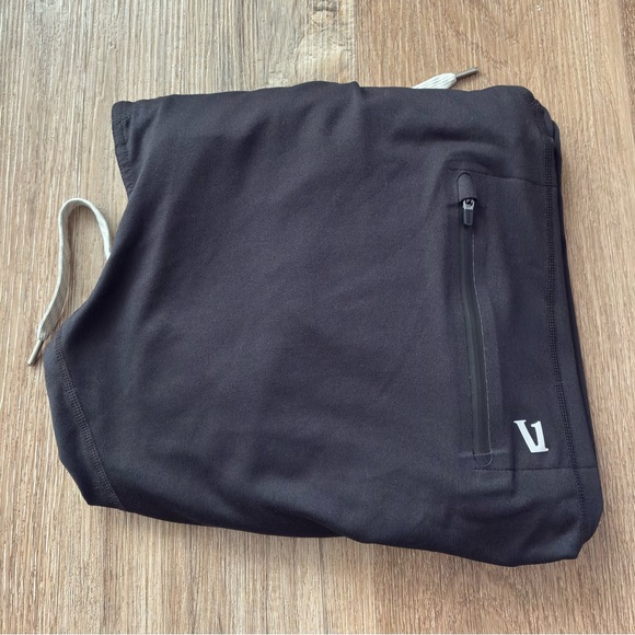 Vuori Sunday Performance Joggers Mens Sz L Black athletic Sweatpants stretch - Picture 4 of 5